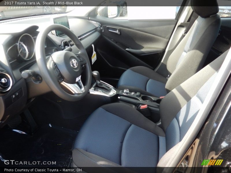 Stealth / Mid-Blue Black 2017 Toyota Yaris iA