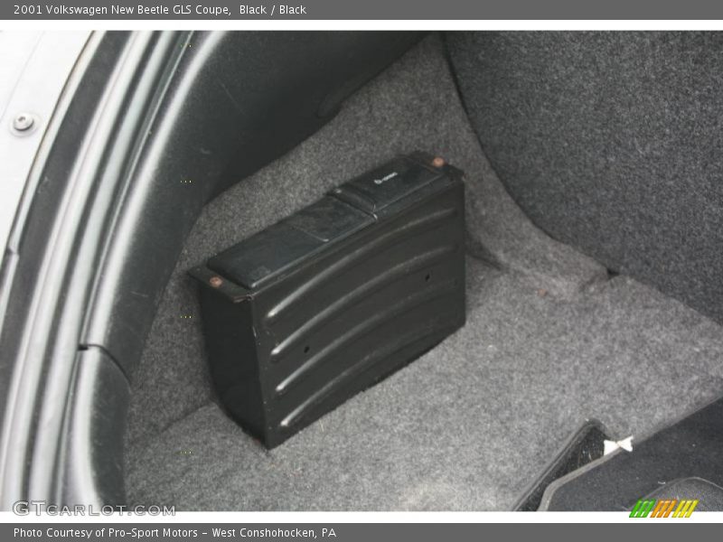 Black / Black 2001 Volkswagen New Beetle GLS Coupe