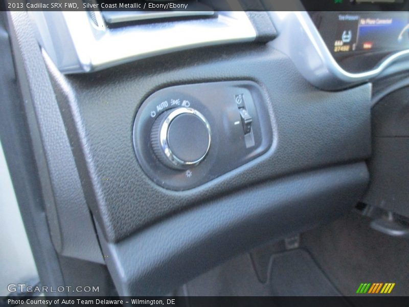 Silver Coast Metallic / Ebony/Ebony 2013 Cadillac SRX FWD