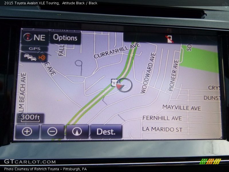 Attitude Black / Black 2015 Toyota Avalon XLE Touring