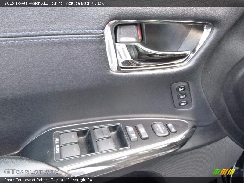 Attitude Black / Black 2015 Toyota Avalon XLE Touring