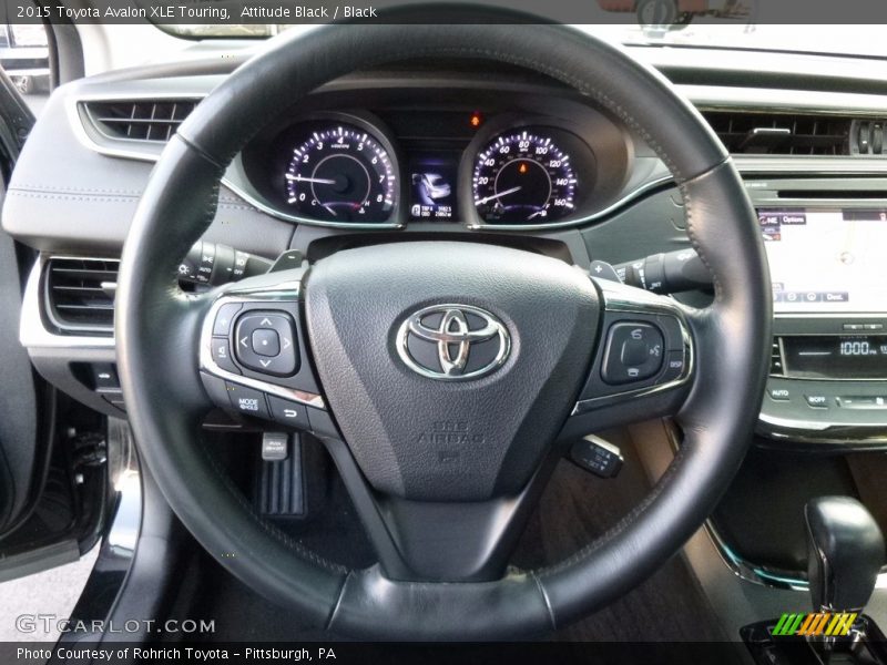 Attitude Black / Black 2015 Toyota Avalon XLE Touring