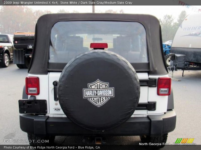 Stone White / Dark Slate Gray/Medium Slate Gray 2009 Jeep Wrangler Unlimited X 4x4