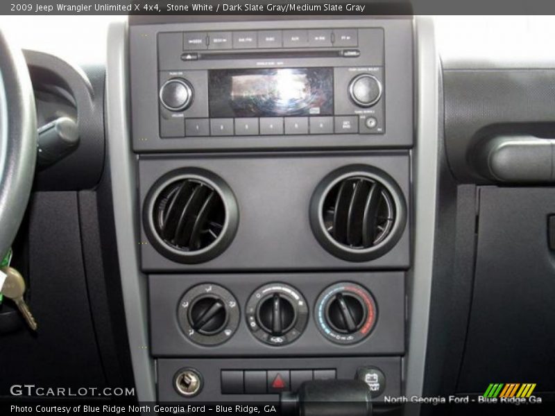 Stone White / Dark Slate Gray/Medium Slate Gray 2009 Jeep Wrangler Unlimited X 4x4