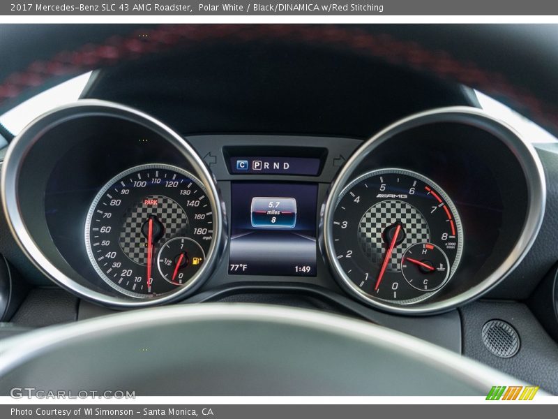  2017 SLC 43 AMG Roadster 43 AMG Roadster Gauges