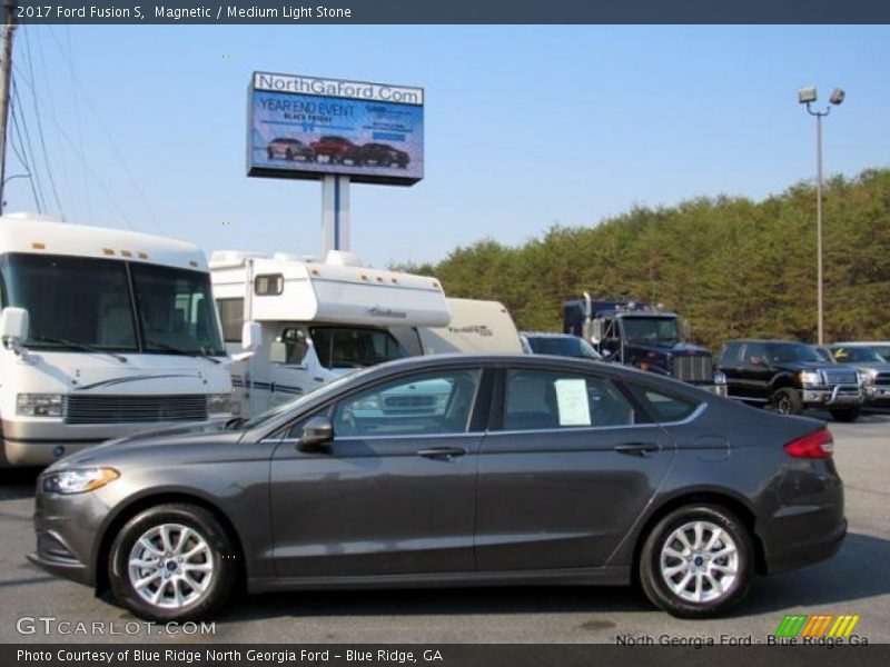 Magnetic / Medium Light Stone 2017 Ford Fusion S