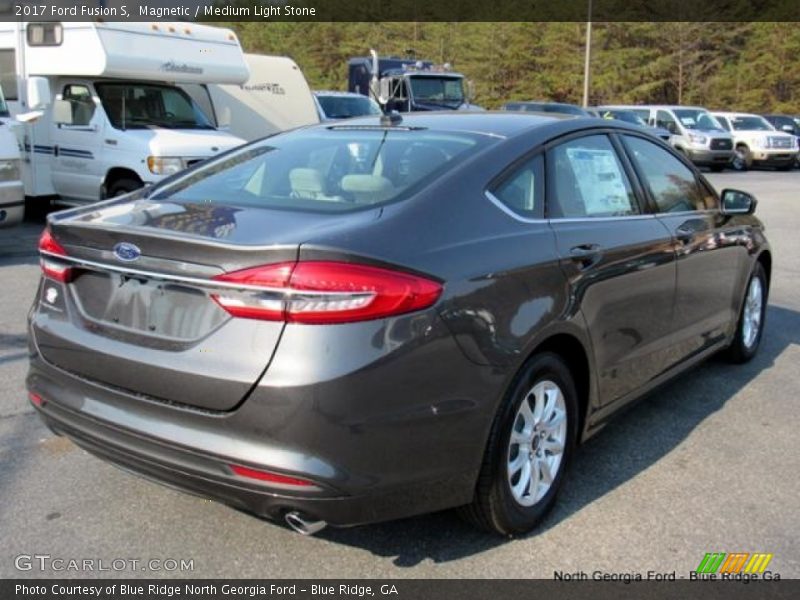 Magnetic / Medium Light Stone 2017 Ford Fusion S