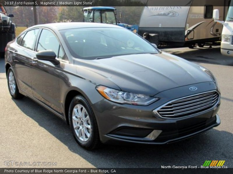 Magnetic / Medium Light Stone 2017 Ford Fusion S