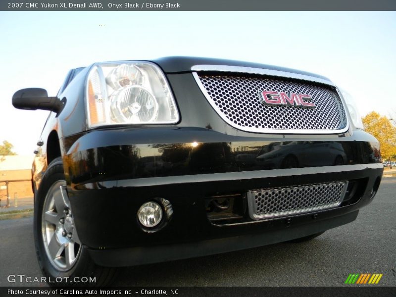 Onyx Black / Ebony Black 2007 GMC Yukon XL Denali AWD