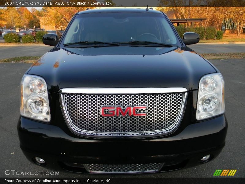 Onyx Black / Ebony Black 2007 GMC Yukon XL Denali AWD