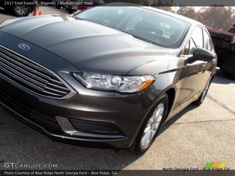 Magnetic / Medium Light Stone 2017 Ford Fusion S