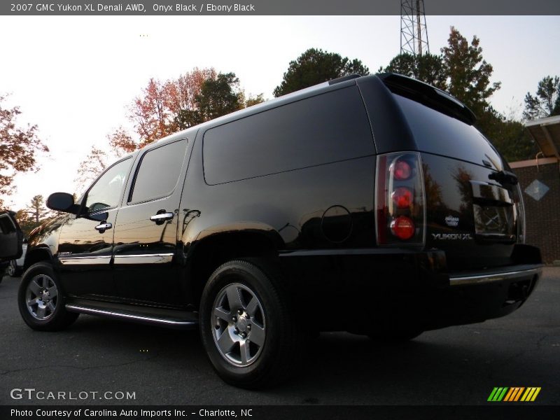 Onyx Black / Ebony Black 2007 GMC Yukon XL Denali AWD