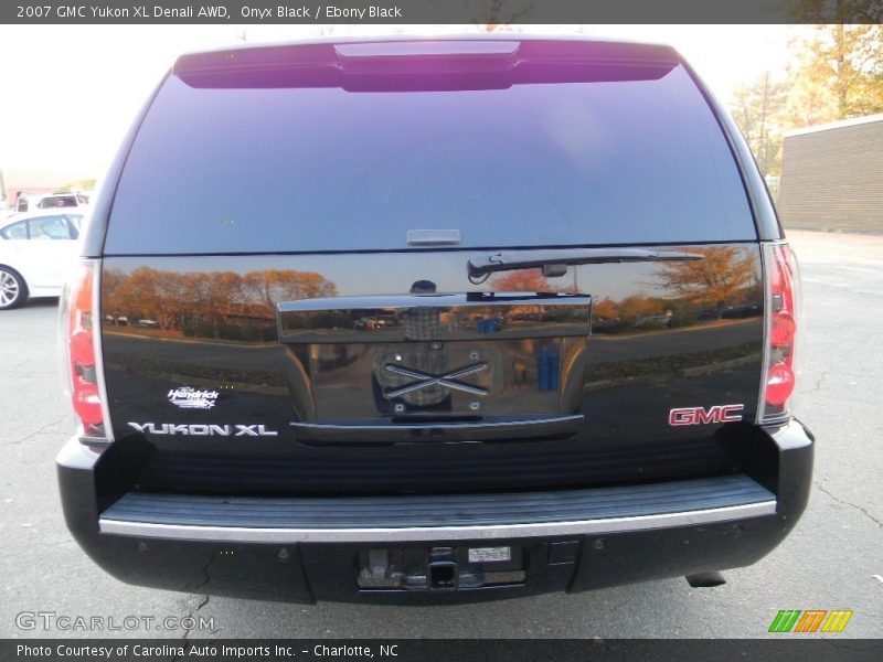 Onyx Black / Ebony Black 2007 GMC Yukon XL Denali AWD