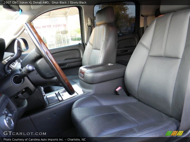 Onyx Black / Ebony Black 2007 GMC Yukon XL Denali AWD