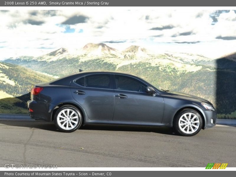 Smoky Granite Mica / Sterling Gray 2008 Lexus IS 250 AWD