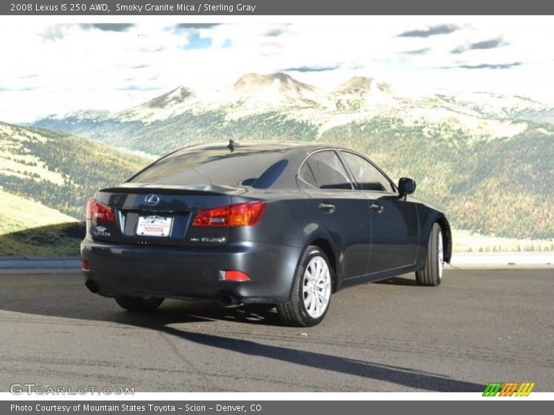 Smoky Granite Mica / Sterling Gray 2008 Lexus IS 250 AWD