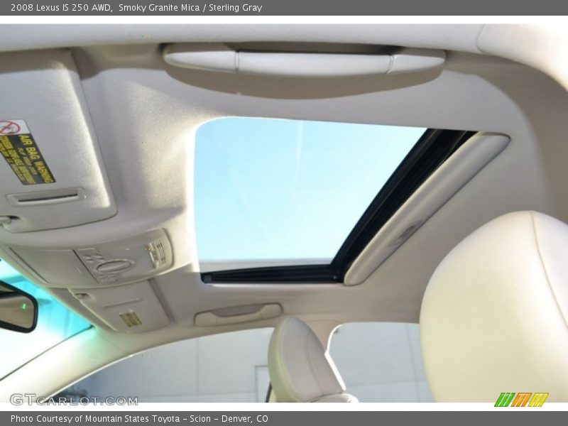 Smoky Granite Mica / Sterling Gray 2008 Lexus IS 250 AWD