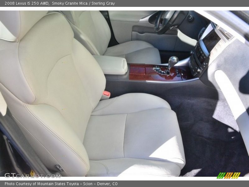 Smoky Granite Mica / Sterling Gray 2008 Lexus IS 250 AWD