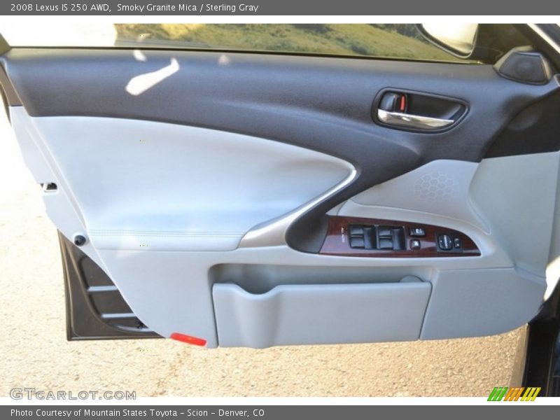 Smoky Granite Mica / Sterling Gray 2008 Lexus IS 250 AWD