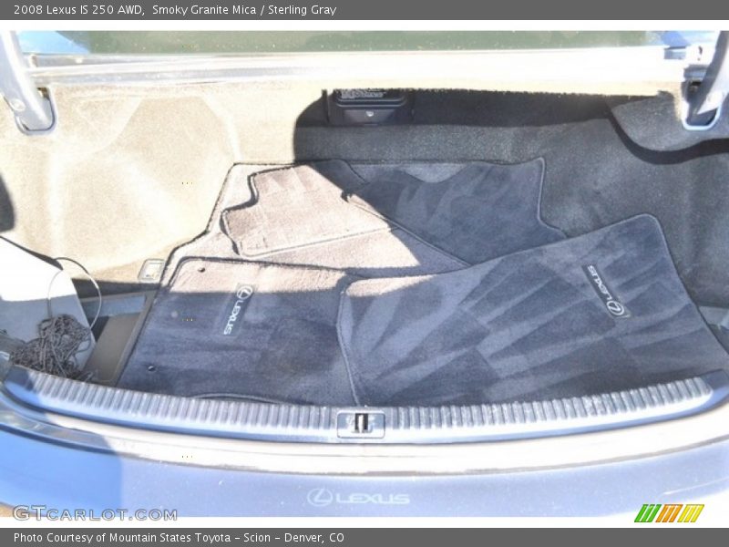 Smoky Granite Mica / Sterling Gray 2008 Lexus IS 250 AWD