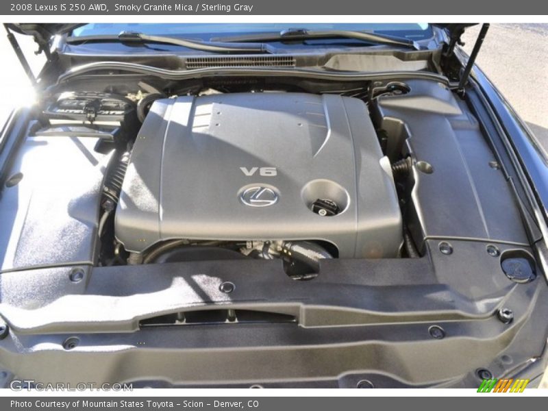 Smoky Granite Mica / Sterling Gray 2008 Lexus IS 250 AWD