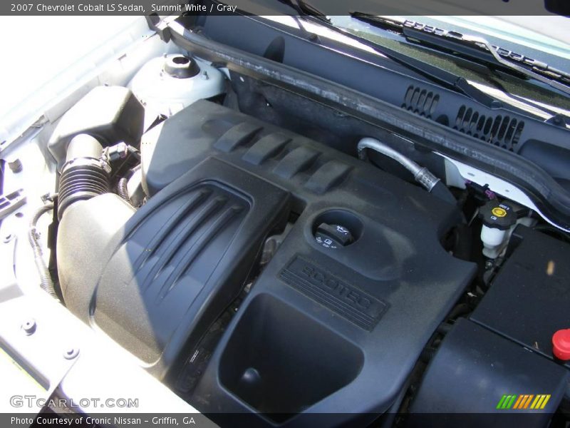 Summit White / Gray 2007 Chevrolet Cobalt LS Sedan