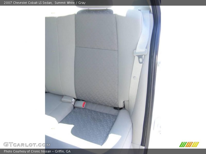 Summit White / Gray 2007 Chevrolet Cobalt LS Sedan