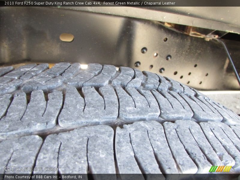 Forest Green Metallic / Chaparral Leather 2010 Ford F250 Super Duty King Ranch Crew Cab 4x4