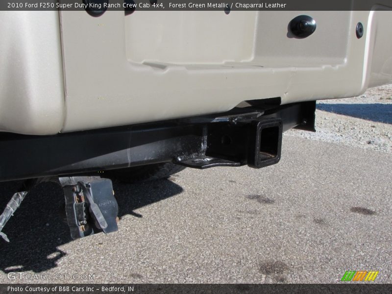 Forest Green Metallic / Chaparral Leather 2010 Ford F250 Super Duty King Ranch Crew Cab 4x4