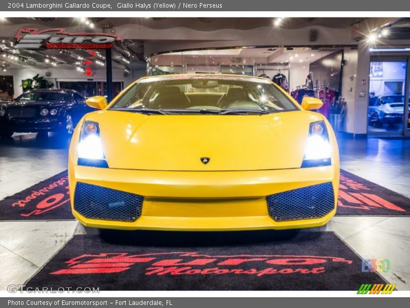 Giallo Halys (Yellow) / Nero Perseus 2004 Lamborghini Gallardo Coupe