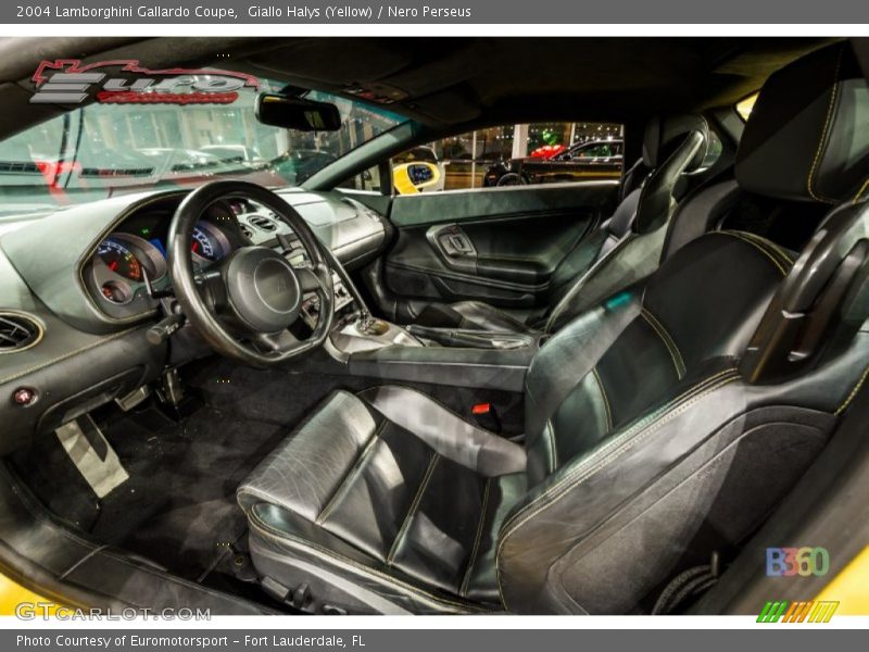 Giallo Halys (Yellow) / Nero Perseus 2004 Lamborghini Gallardo Coupe