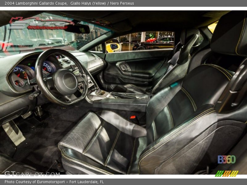 Giallo Halys (Yellow) / Nero Perseus 2004 Lamborghini Gallardo Coupe