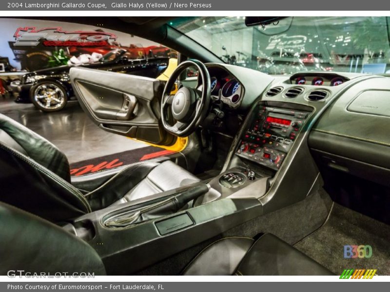 Giallo Halys (Yellow) / Nero Perseus 2004 Lamborghini Gallardo Coupe