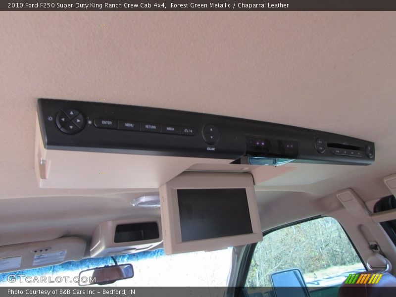 Forest Green Metallic / Chaparral Leather 2010 Ford F250 Super Duty King Ranch Crew Cab 4x4