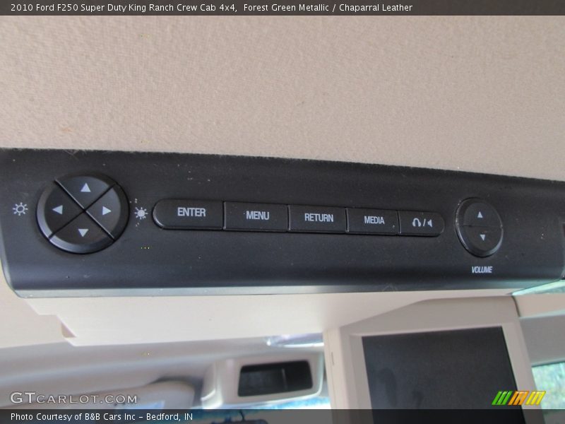 Forest Green Metallic / Chaparral Leather 2010 Ford F250 Super Duty King Ranch Crew Cab 4x4