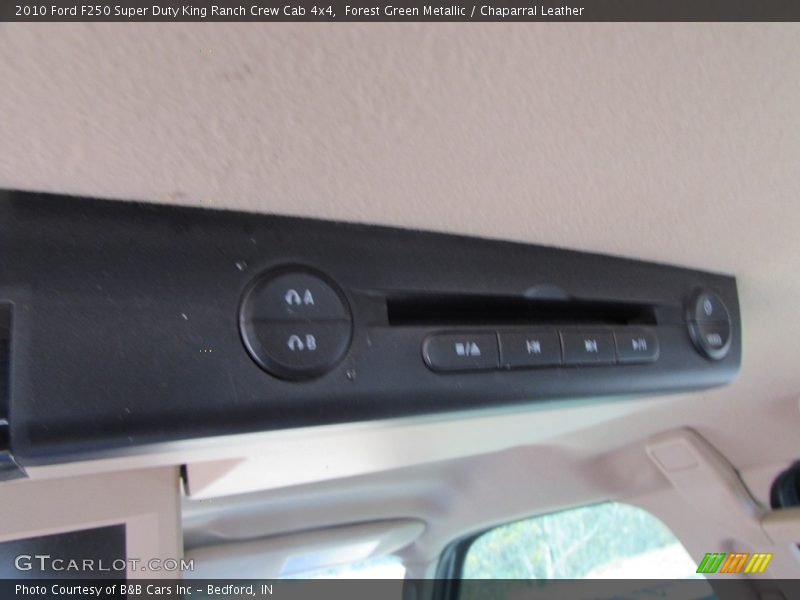 Forest Green Metallic / Chaparral Leather 2010 Ford F250 Super Duty King Ranch Crew Cab 4x4