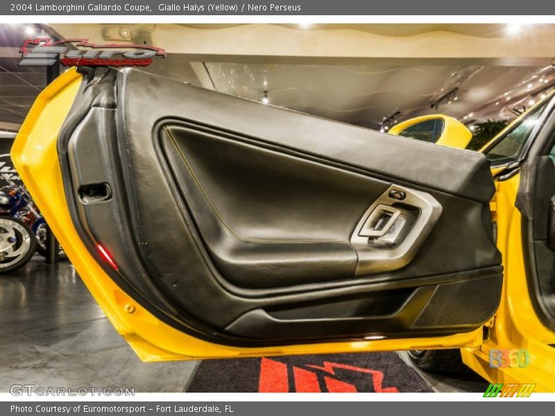 Giallo Halys (Yellow) / Nero Perseus 2004 Lamborghini Gallardo Coupe