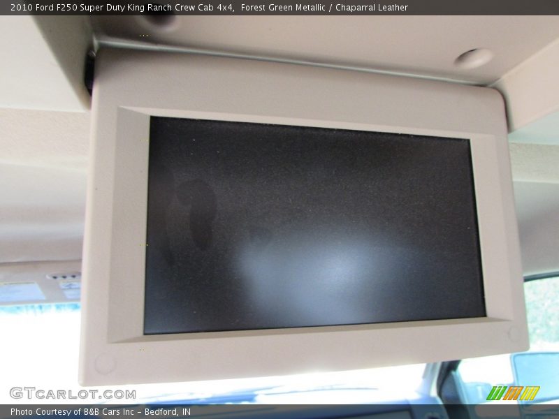 Forest Green Metallic / Chaparral Leather 2010 Ford F250 Super Duty King Ranch Crew Cab 4x4