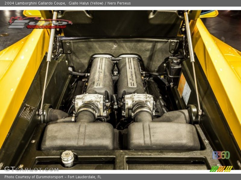 Giallo Halys (Yellow) / Nero Perseus 2004 Lamborghini Gallardo Coupe