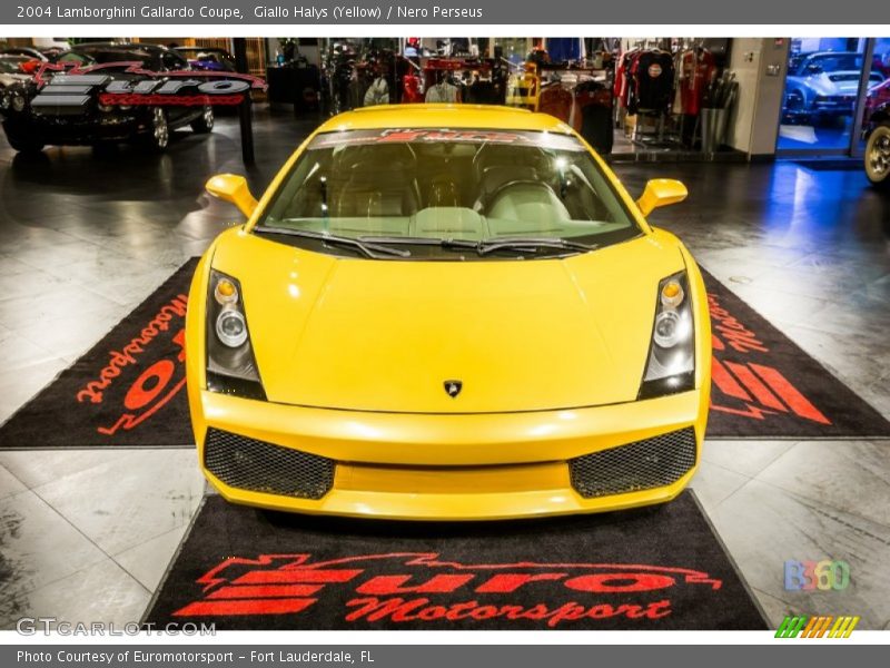 Giallo Halys (Yellow) / Nero Perseus 2004 Lamborghini Gallardo Coupe