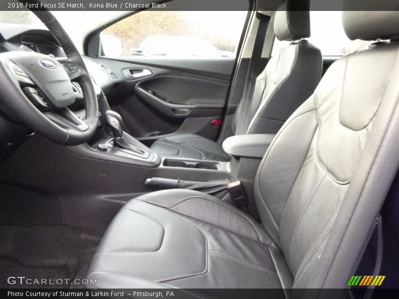 Kona Blue / Charcoal Black 2016 Ford Focus SE Hatch