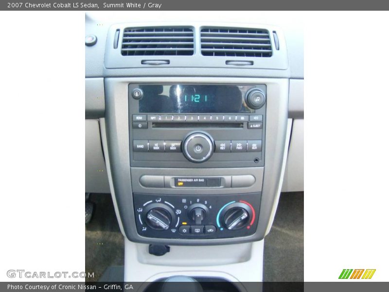 Summit White / Gray 2007 Chevrolet Cobalt LS Sedan
