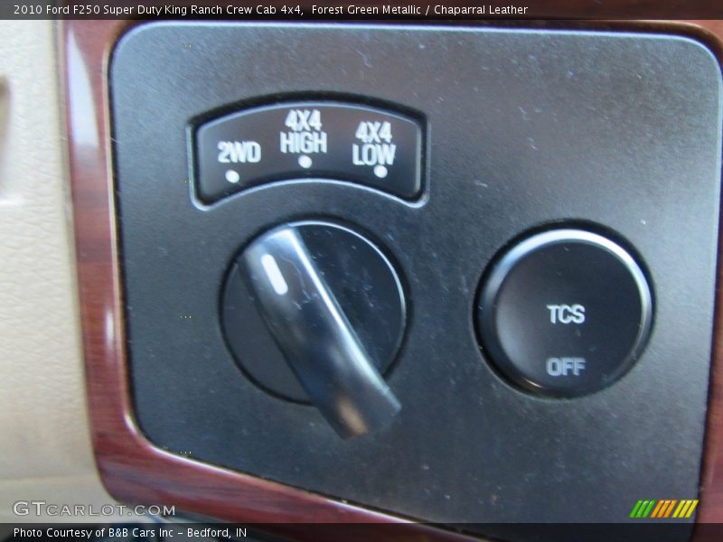 Forest Green Metallic / Chaparral Leather 2010 Ford F250 Super Duty King Ranch Crew Cab 4x4