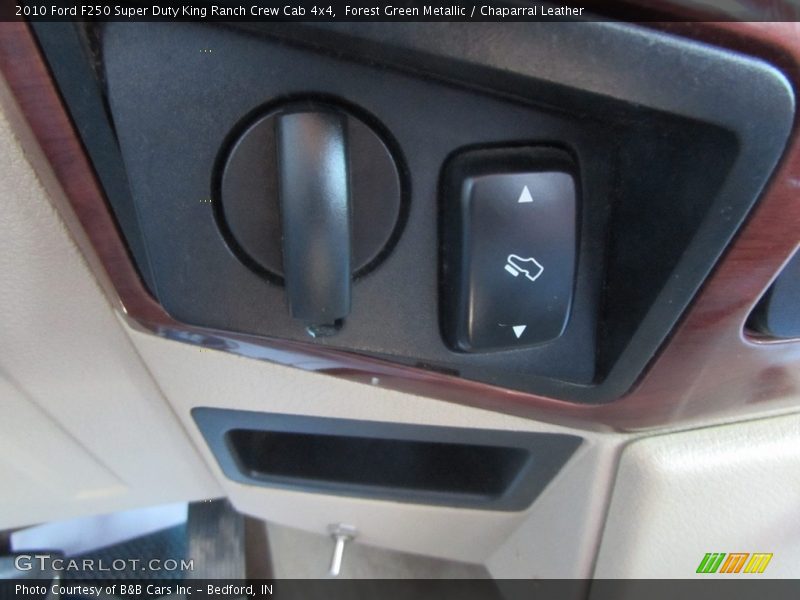 Forest Green Metallic / Chaparral Leather 2010 Ford F250 Super Duty King Ranch Crew Cab 4x4