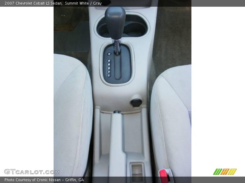 Summit White / Gray 2007 Chevrolet Cobalt LS Sedan