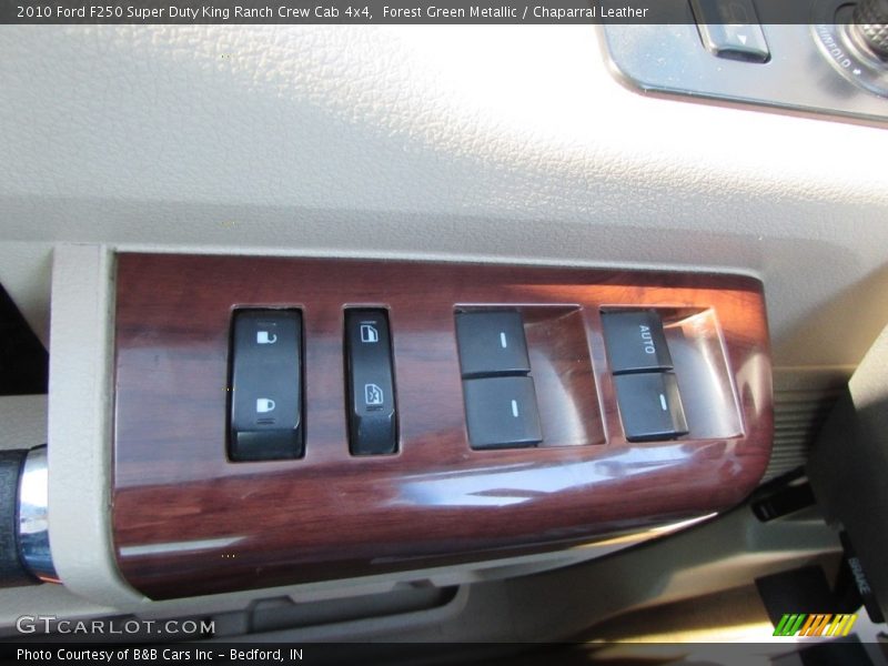 Forest Green Metallic / Chaparral Leather 2010 Ford F250 Super Duty King Ranch Crew Cab 4x4
