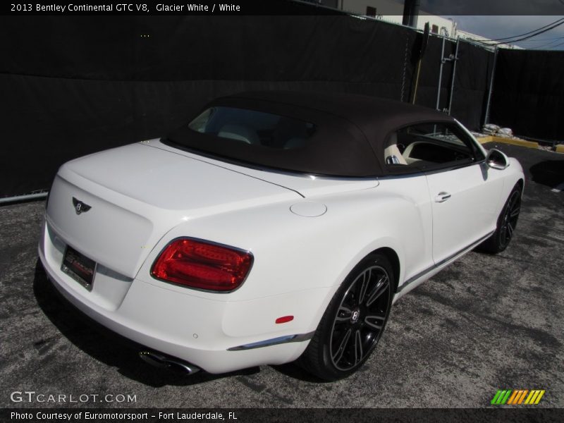 Glacier White / White 2013 Bentley Continental GTC V8