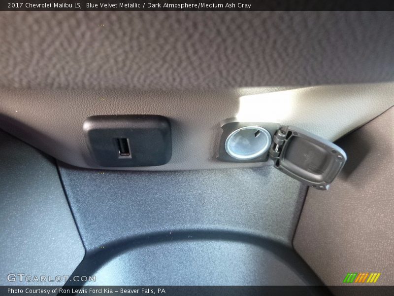 Blue Velvet Metallic / Dark Atmosphere/Medium Ash Gray 2017 Chevrolet Malibu LS