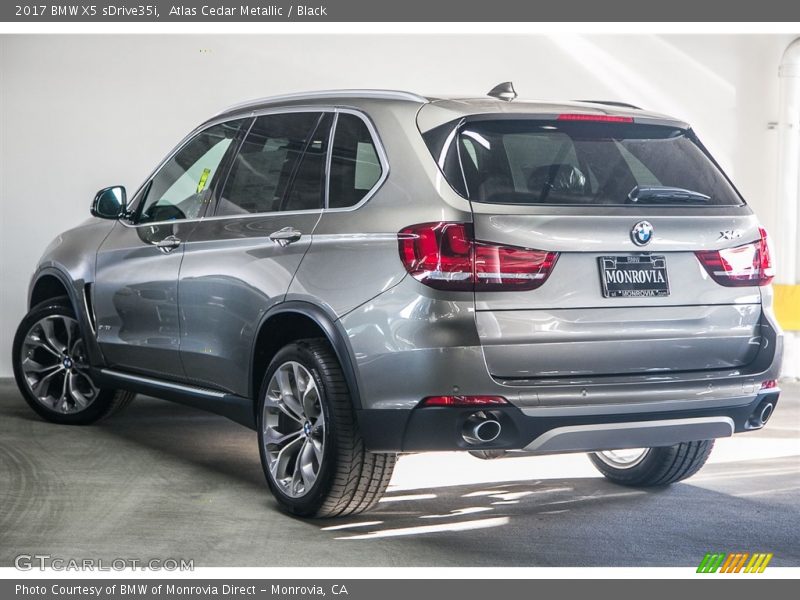 Atlas Cedar Metallic / Black 2017 BMW X5 sDrive35i