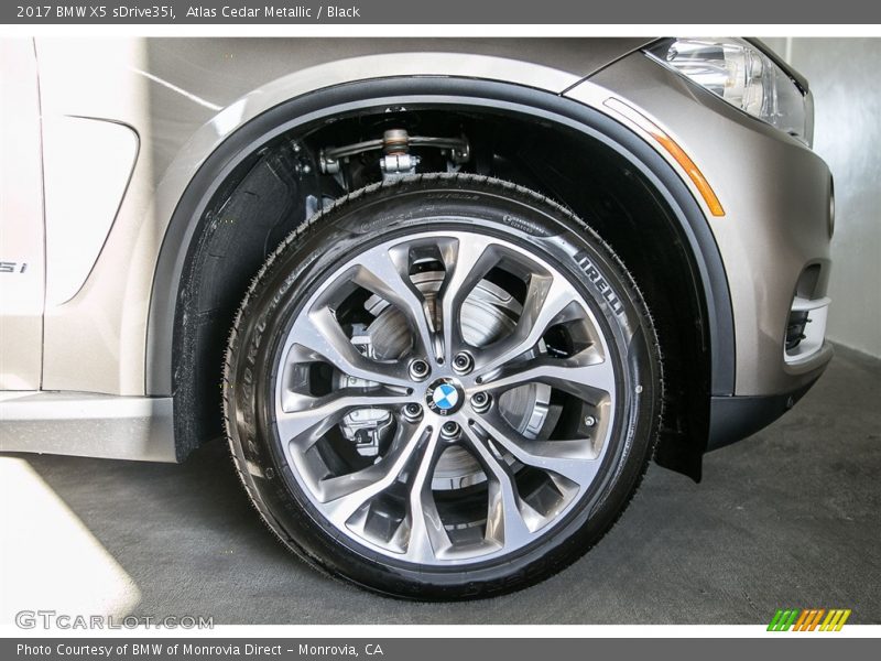 Atlas Cedar Metallic / Black 2017 BMW X5 sDrive35i